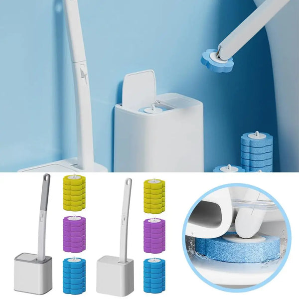 Perie WC cu cap reciclabil